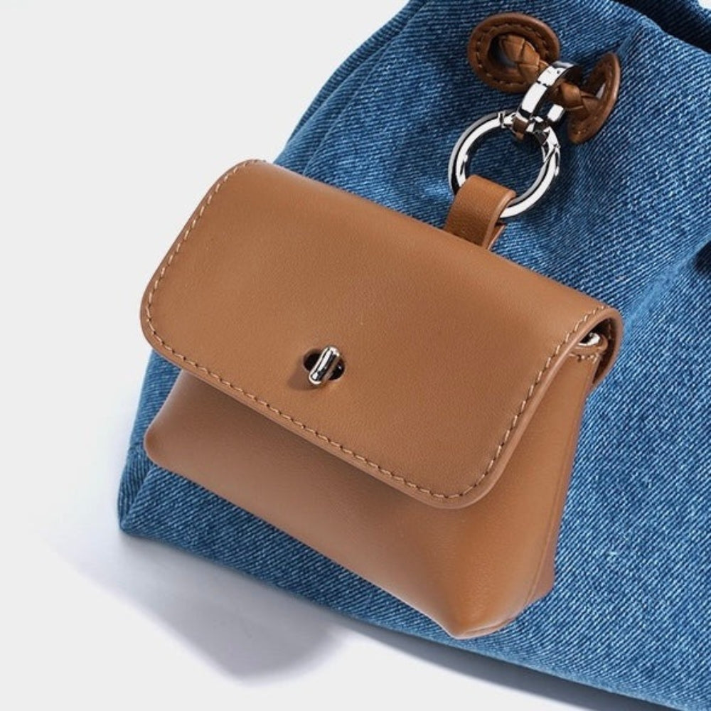 Serena Torba Denim Skórzana